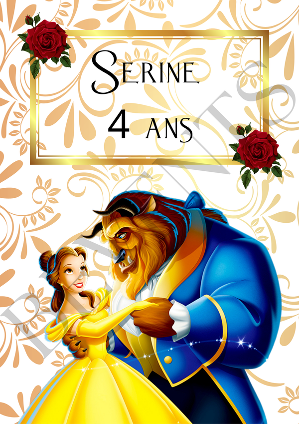 LA BELLE ET LA BETE 1