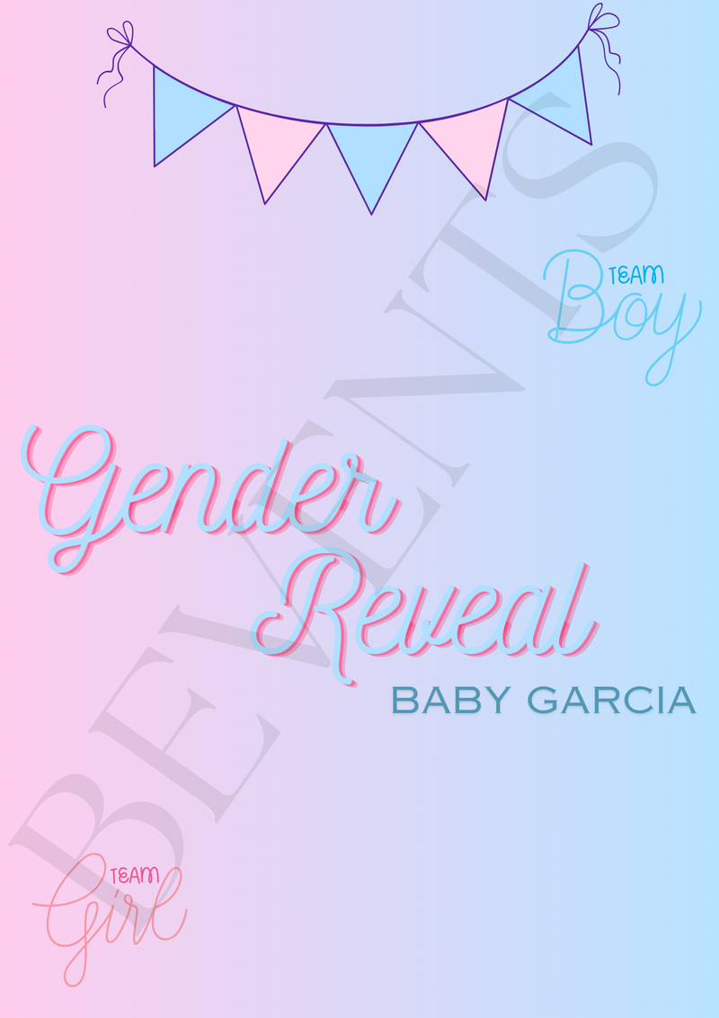GENDER REVEAL 1